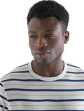 T-shirt rayé Wave Stripe en mélange de mérinos Men's  - 4