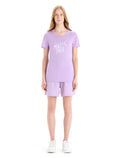 Women's Merino Crush 5'' Shorts Purple Gaze - 4