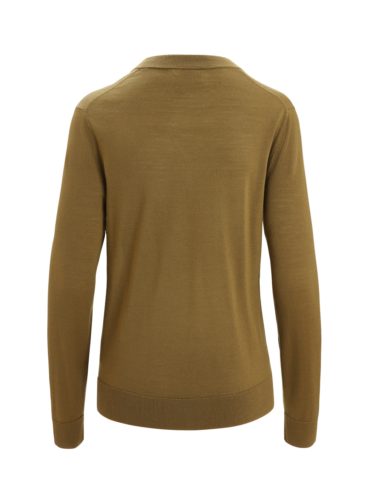 Women's Merino Wilcox Long Sleeve V Neck Sweater Algae - 7