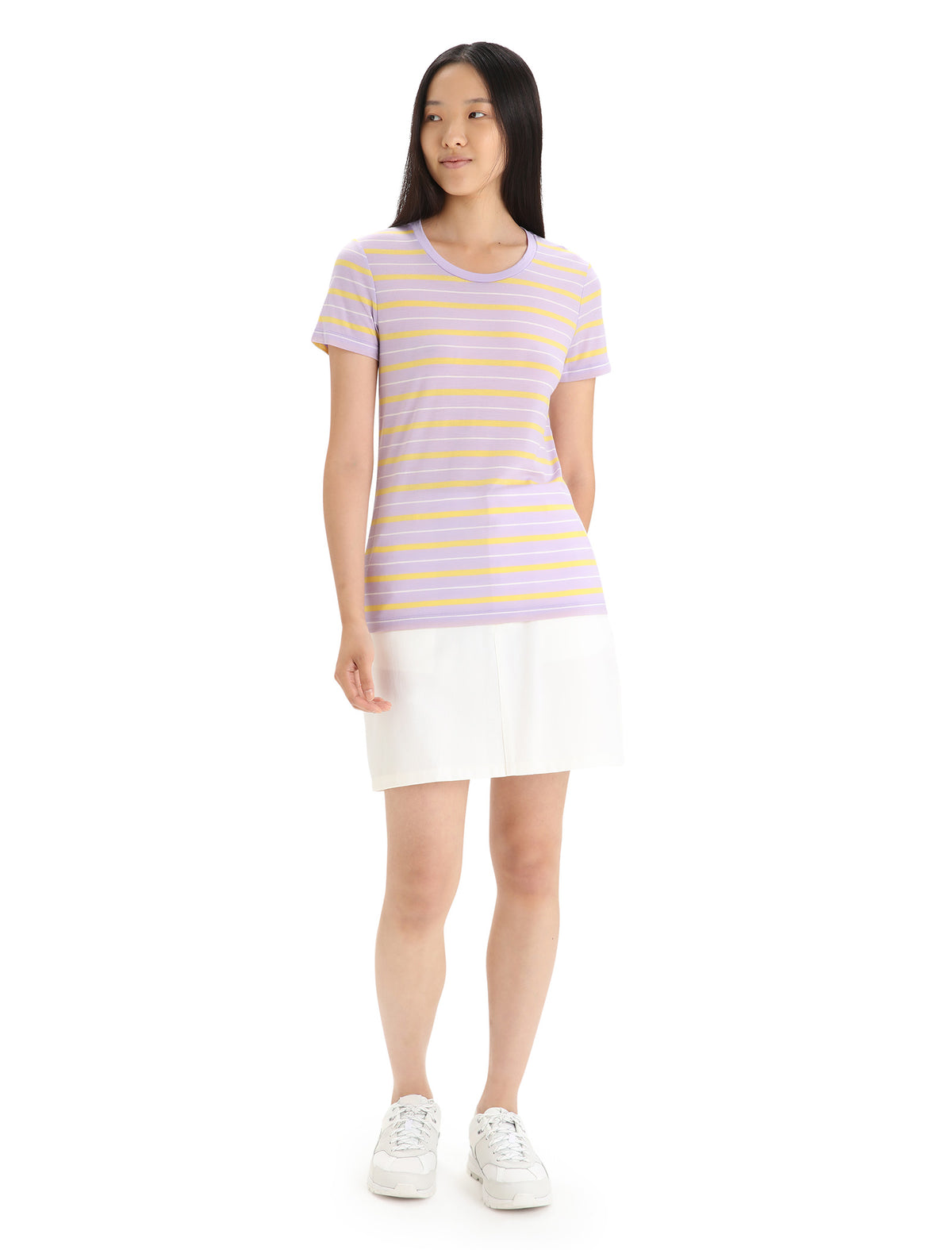 T-shirt rayé Wave Stripe en mélange de mérinos Women's  - 3