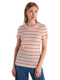 T-shirt rayé Wave Stripe en mélange de mérinos Women's  - 1