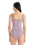Women's Queens Tank Bodysuit Algae/Purple Haze - 2