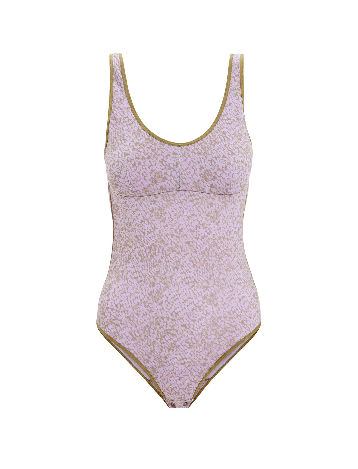 Women's Queens Tank Bodysuit Algae/Purple Haze - 5