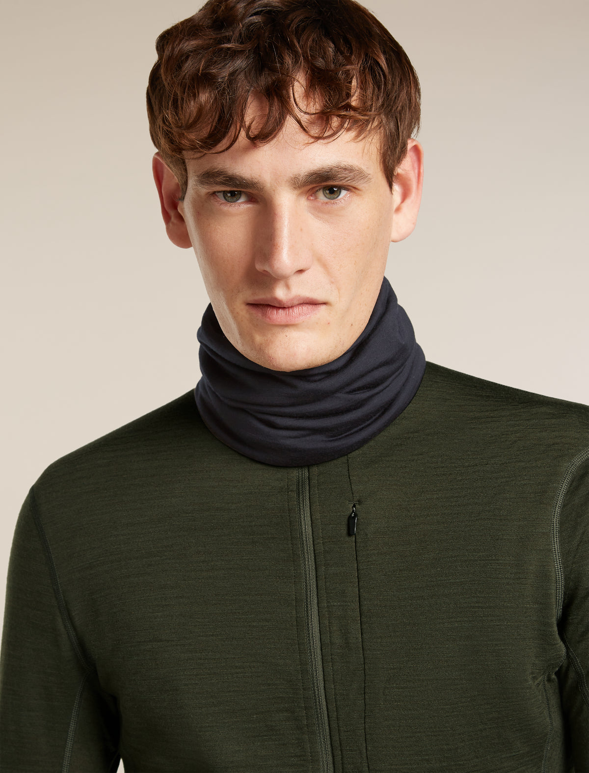 Braga para el cuello Cool-Lite™ Merino Blend Flexi Chute colección unisex Black - 2