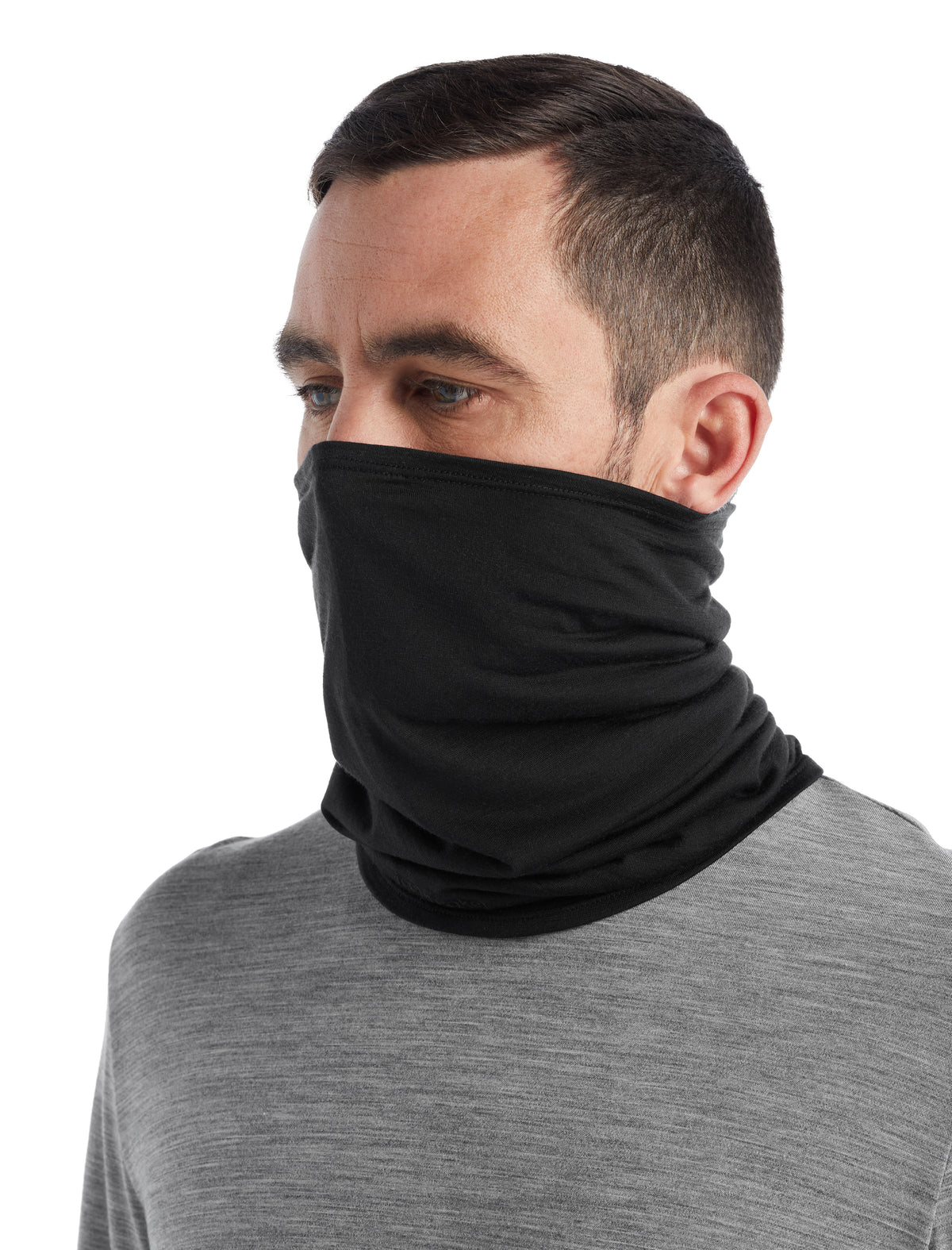 Braga para el cuello Cool-Lite™ Merino Blend Flexi Chute colección unisex Black - 3