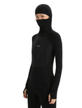 Women's ZoneKnit™ Merino Insulated Long Sleeve Thermal Hoodie Black - 11