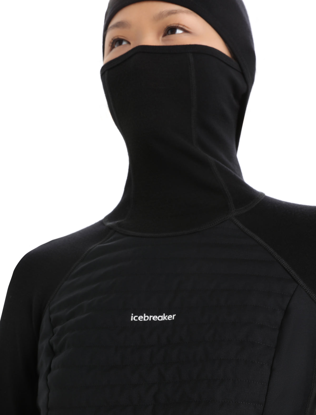 Women's ZoneKnit™ Merino Insulated Long Sleeve Thermal Hoodie Black - 15