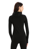 Women's ZoneKnit™ Merino Insulated Long Sleeve Thermal Hoodie Black - 3
