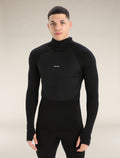 Men's ZoneKnit™ Merino Insulated Long Sleeve Thermal Hoodie Black - 1