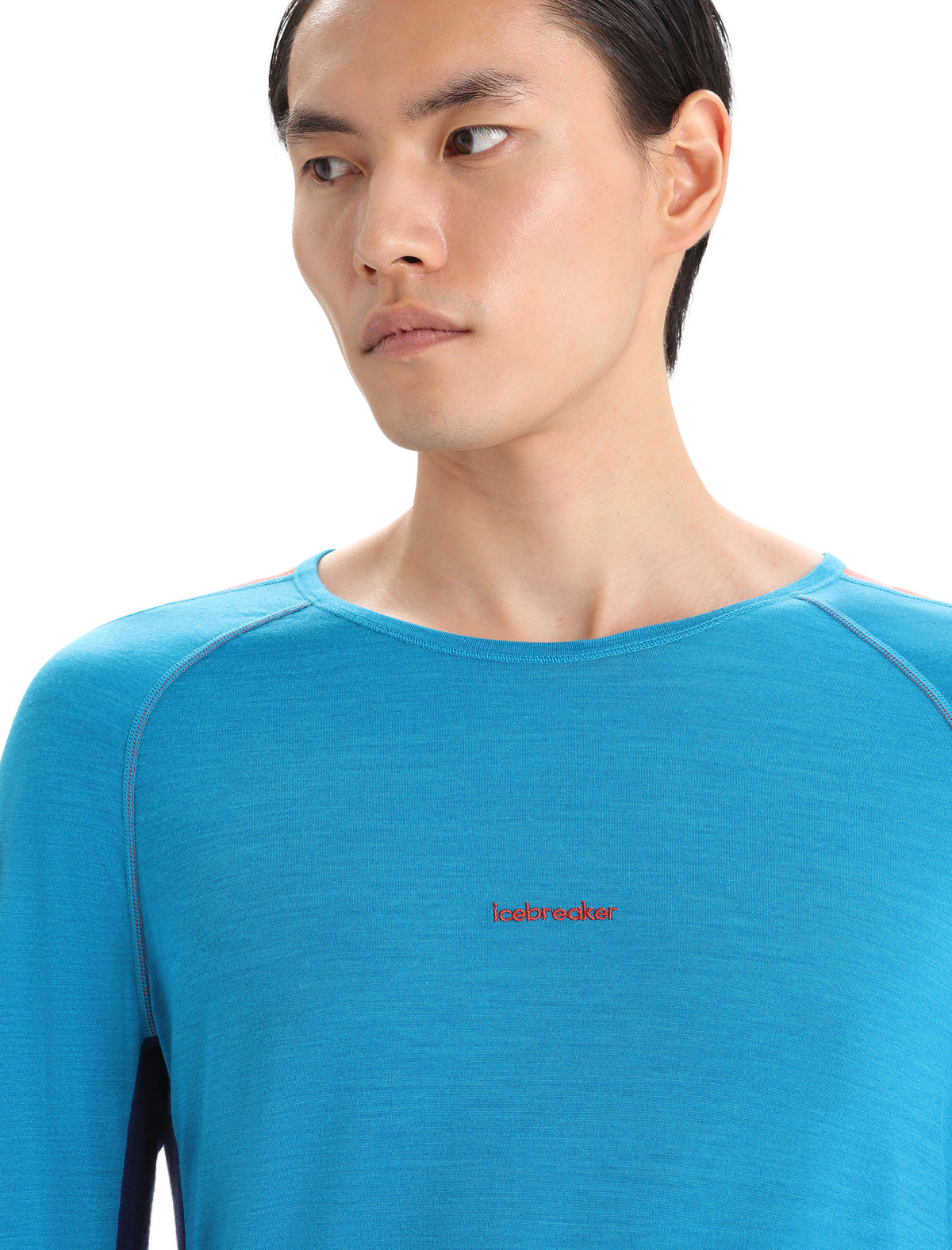 Heren 125 ZoneKnit™ thermische top met lange mouwen en ronde hals van merinowolmix  - 10