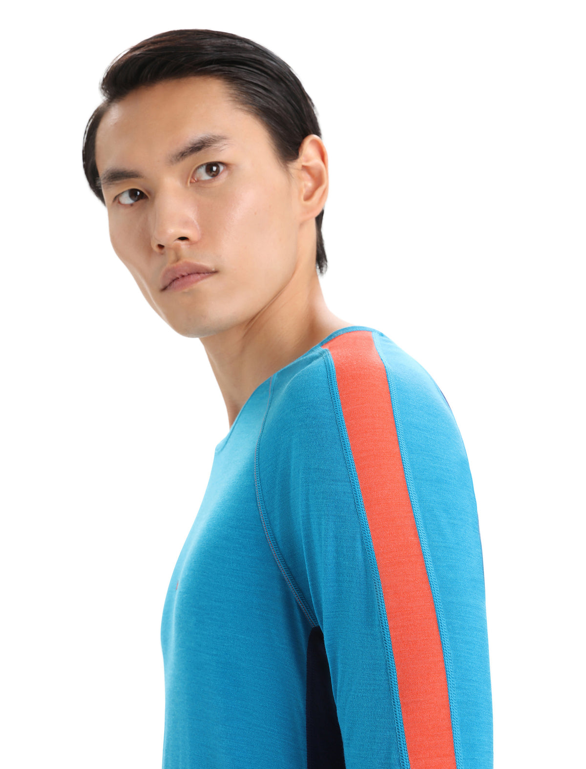 Heren 125 ZoneKnit™ thermische top met lange mouwen en ronde hals van merinowolmix  - 11