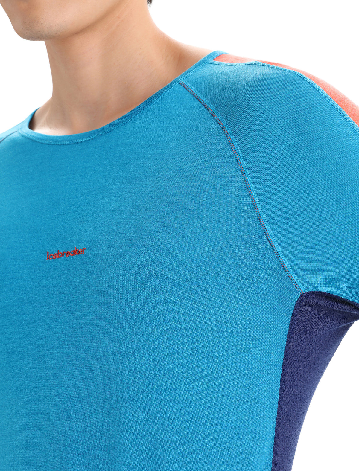 Heren 125 ZoneKnit™ thermische top met lange mouwen en ronde hals van merinowolmix  - 12