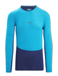 Heren 125 ZoneKnit™ thermische top met lange mouwen en ronde hals van merinowolmix  - 14