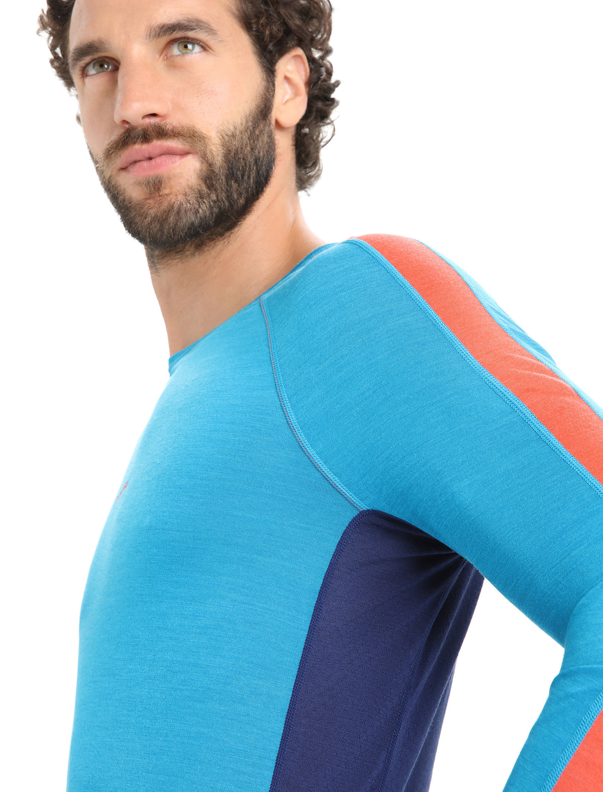 Heren 125 ZoneKnit™ thermische top met lange mouwen en ronde hals van merinowolmix  - 5