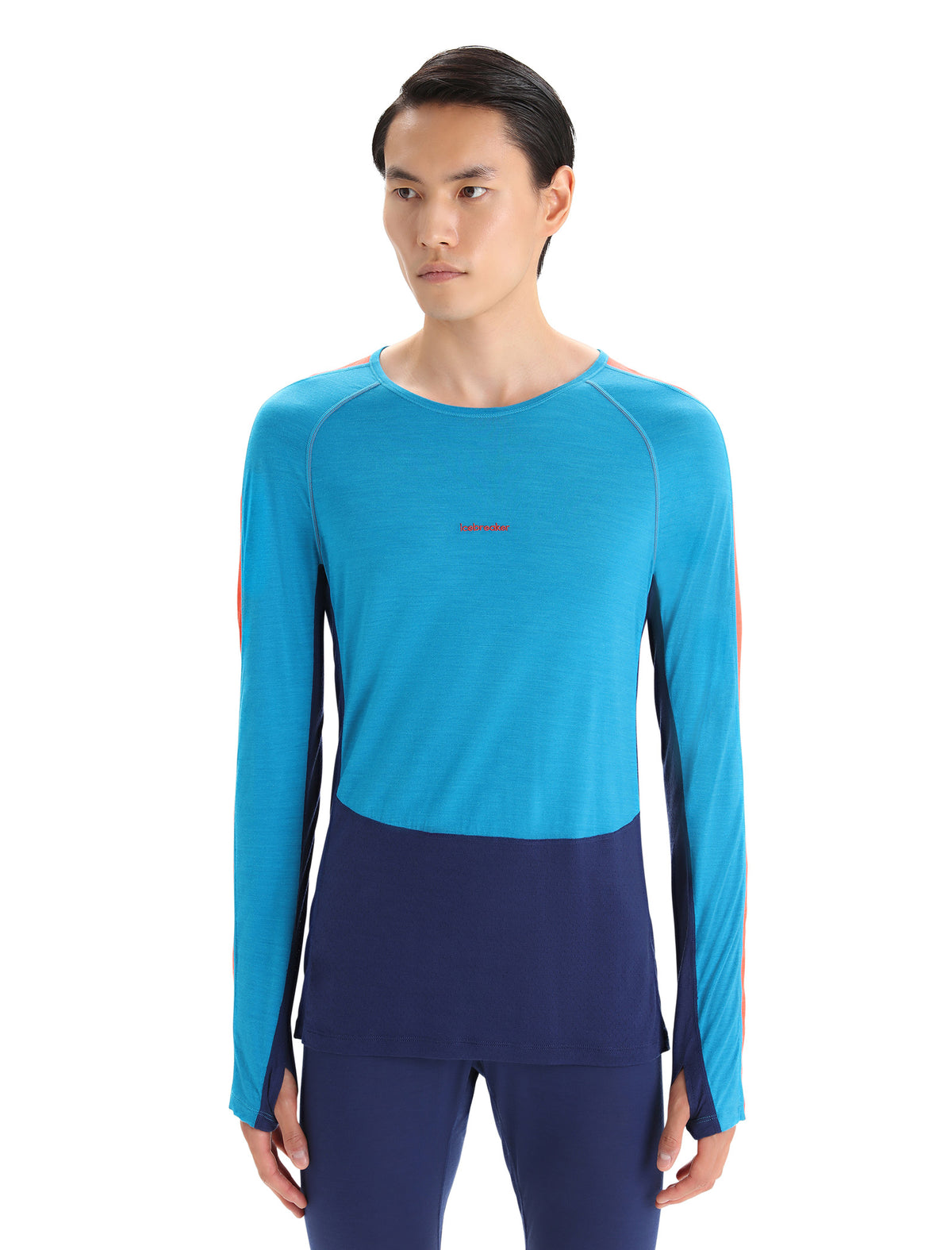 Heren 125 ZoneKnit™ thermische top met lange mouwen en ronde hals van merinowolmix  - 7