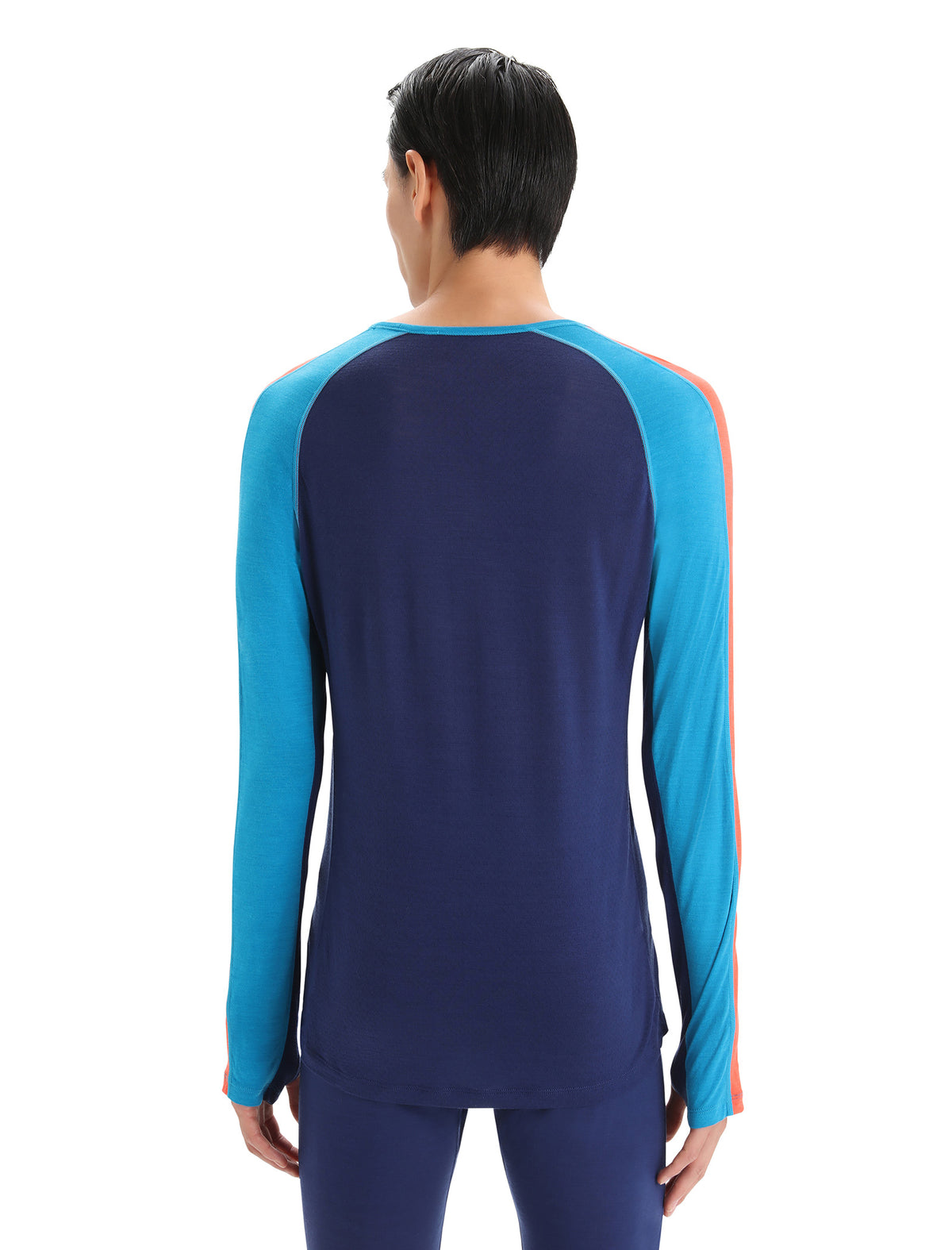 Heren 125 ZoneKnit™ thermische top met lange mouwen en ronde hals van merinowolmix  - 8