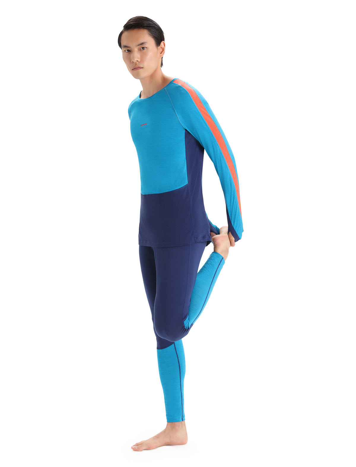 Heren 125 ZoneKnit™ thermische top met lange mouwen en ronde hals van merinowolmix  - 9