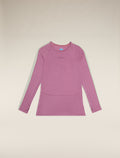 Women's 125 ZoneKnit™ Long Sleeve Crew Thermal Top Deco/Ashen - 2