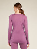 Women's 125 ZoneKnit™ Long Sleeve Crew Thermal Top Deco/Ashen - 3