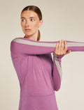 Women's 125 ZoneKnit™ Long Sleeve Crew Thermal Top Deco/Ashen - 7