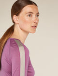 Women's 125 ZoneKnit™ Long Sleeve Crew Thermal Top Deco/Ashen - 8