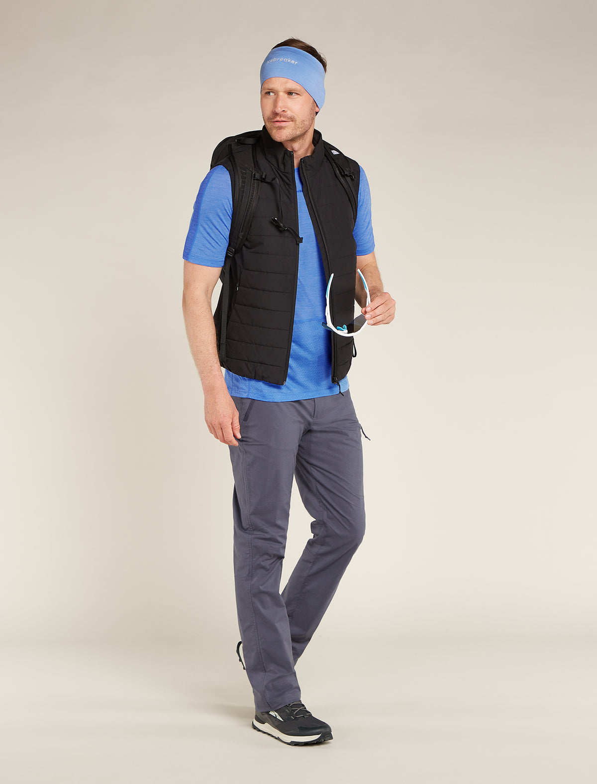 125 ZoneKnit™ Merinomix Thermo-Kurzarmshirt mit Rundhalsausschnitt Herren  - 4