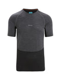 Men's 125 ZoneKnit™ Short Sleeve Crew Thermal Top Jet Heather/Black - 6