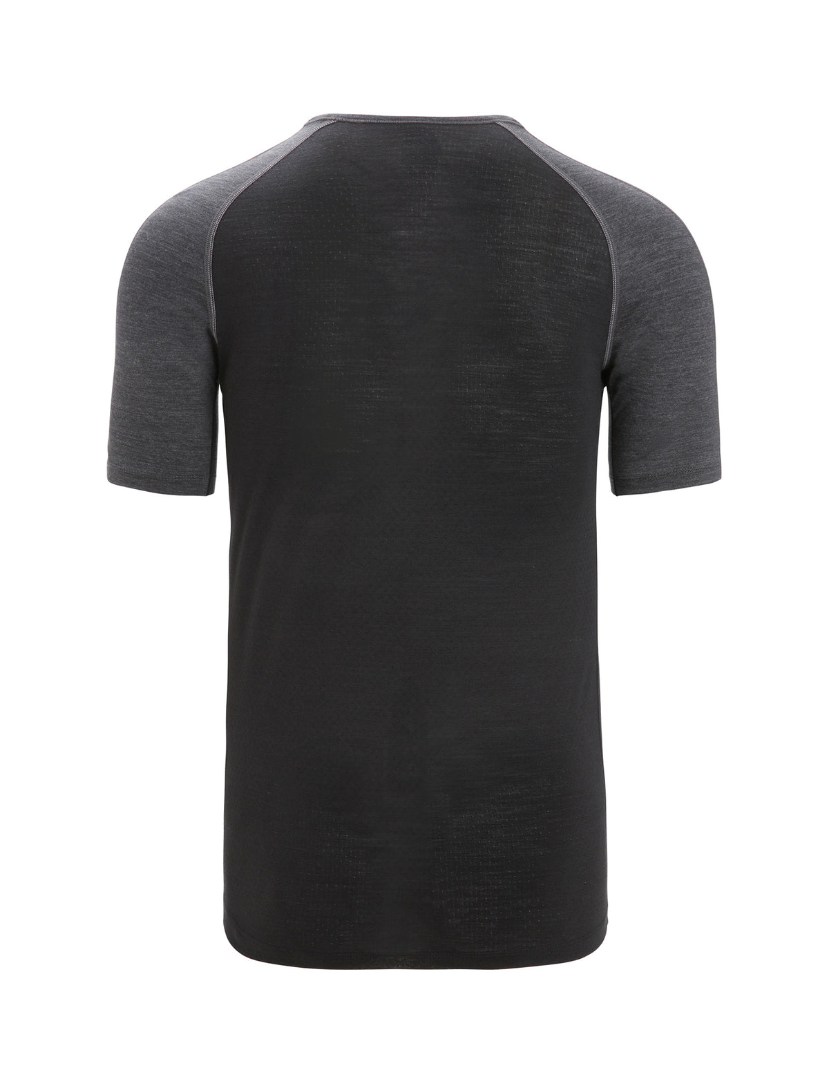 Men's 125 ZoneKnit™ Short Sleeve Crew Thermal Top Jet Heather/Black - 7