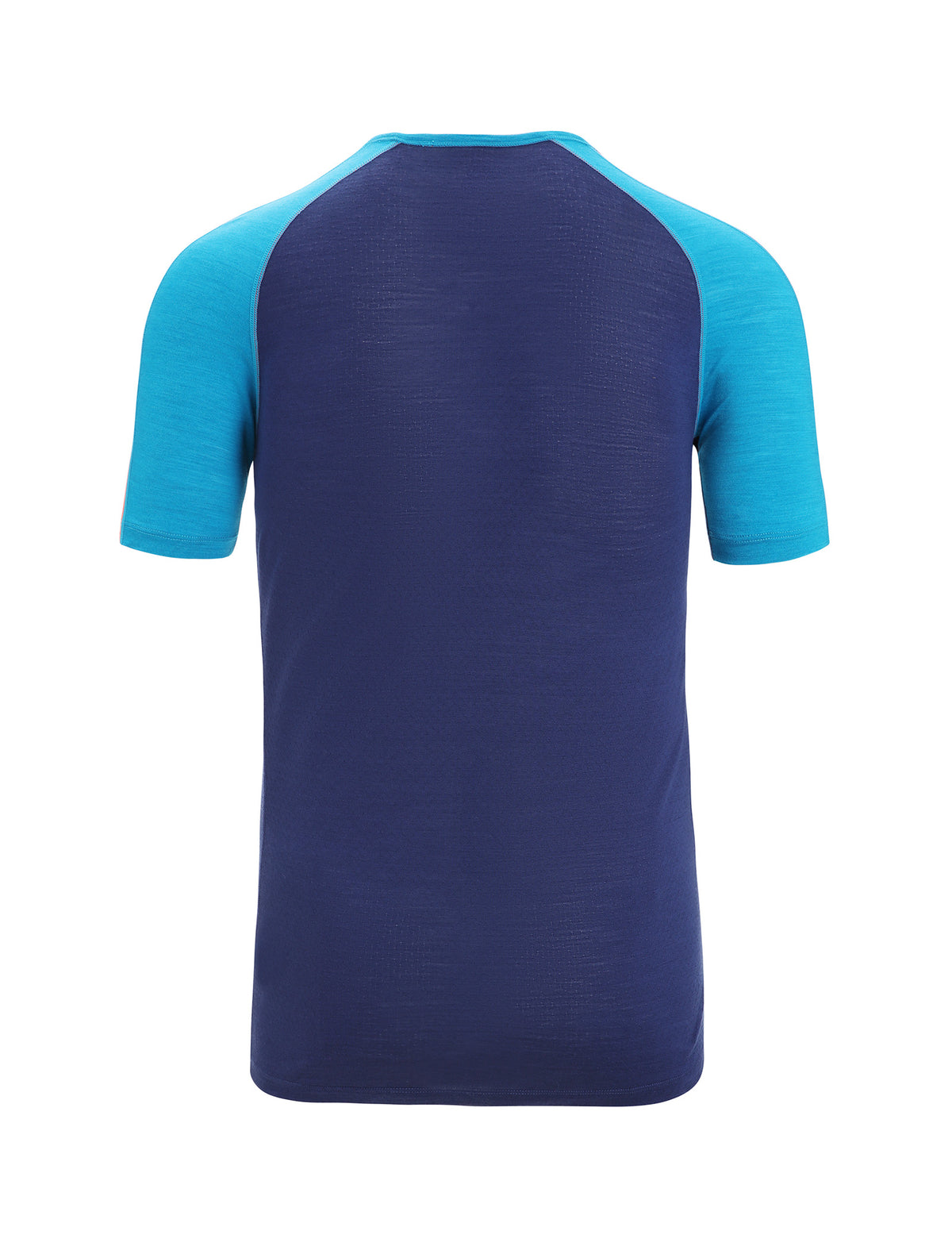 Men's 125 ZoneKnit™ Short Sleeve Crew Thermal Top Geo Blue/Royal Navy - 8