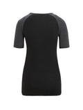 Maglia termica a girocollo con maniche corte in misto di lana merino 125 ZoneKnit™ Donna  - 7