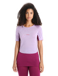 Maglia termica a girocollo con maniche corte in misto di lana merino 125 ZoneKnit™ Donna  - 1