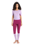 Maglia termica a girocollo con maniche corte in misto di lana merino 125 ZoneKnit™ Donna  - 4