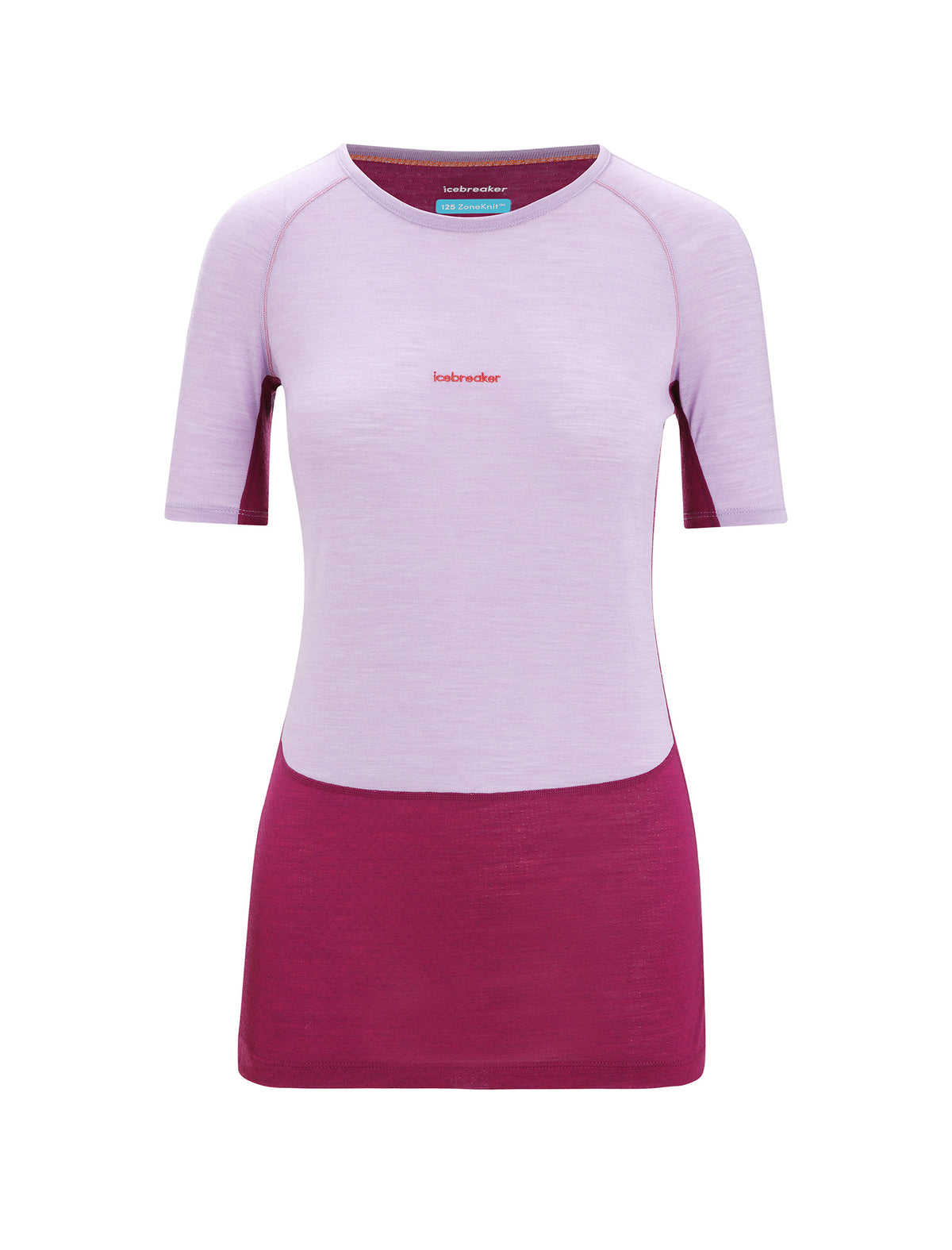 Maglia termica a girocollo con maniche corte in misto di lana merino 125 ZoneKnit™ Donna  - 7