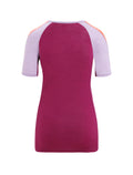Maglia termica a girocollo con maniche corte in misto di lana merino 125 ZoneKnit™ Donna  - 9