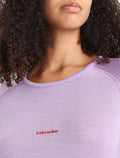 Maglia termica a girocollo con maniche corte in misto di lana merino 125 ZoneKnit™ Donna  - 5