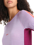 Maglia termica a girocollo con maniche corte in misto di lana merino 125 ZoneKnit™ Donna  - 6