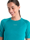 Maglia termica a girocollo con maniche corte in misto di lana merino 125 ZoneKnit™ Donna  - 4