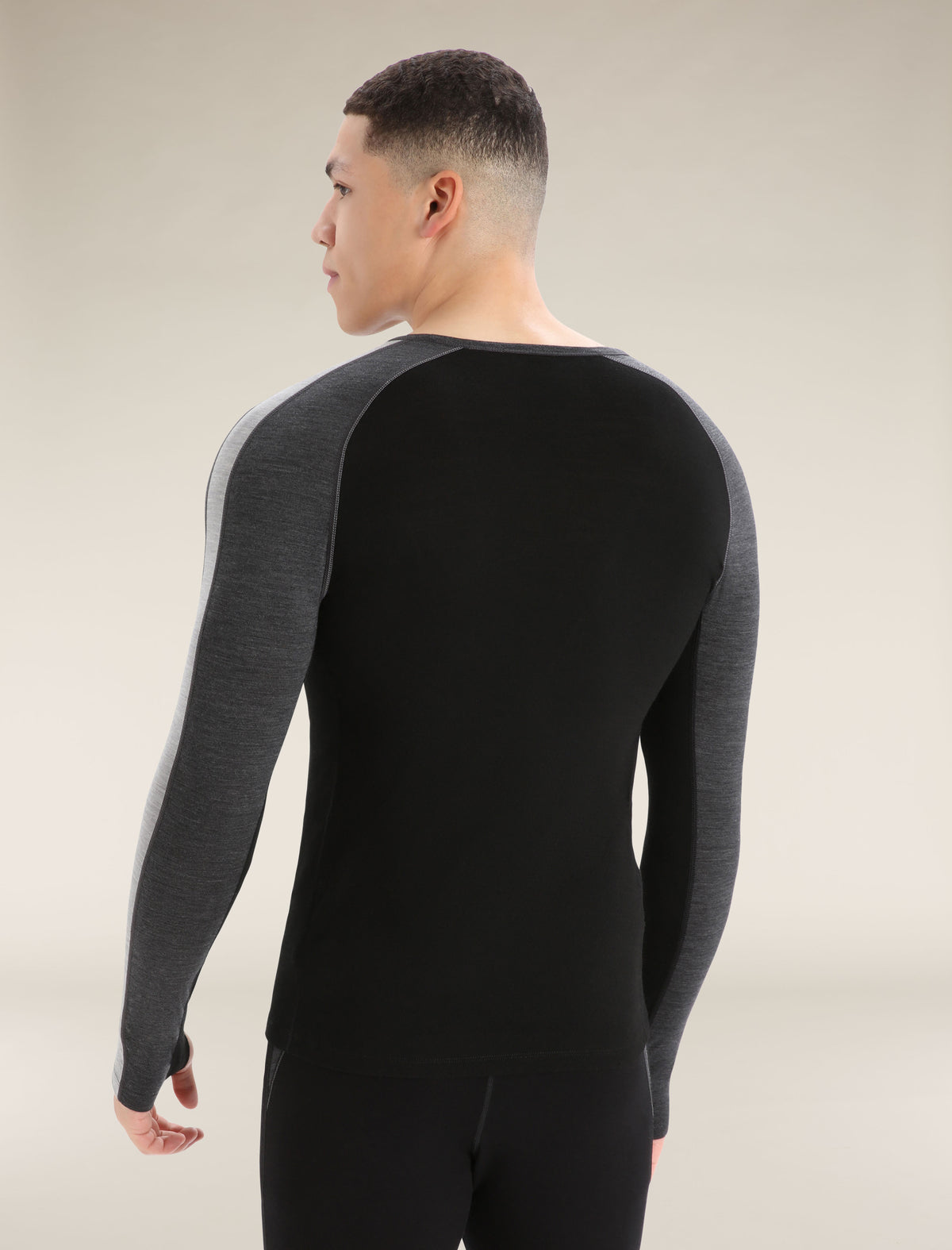 200 ZoneKnit™ Merino Langarmshirt Herren  - 2