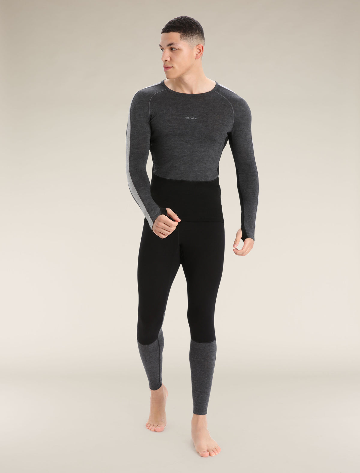 200 ZoneKnit™ Merino Langarmshirt Herren  - 3