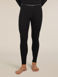 Men's 200 Thermal Leggings Black - 1