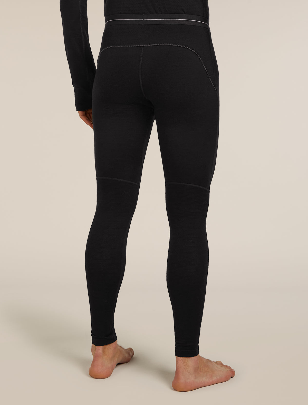 Men's 200 Thermal Leggings Black - 2