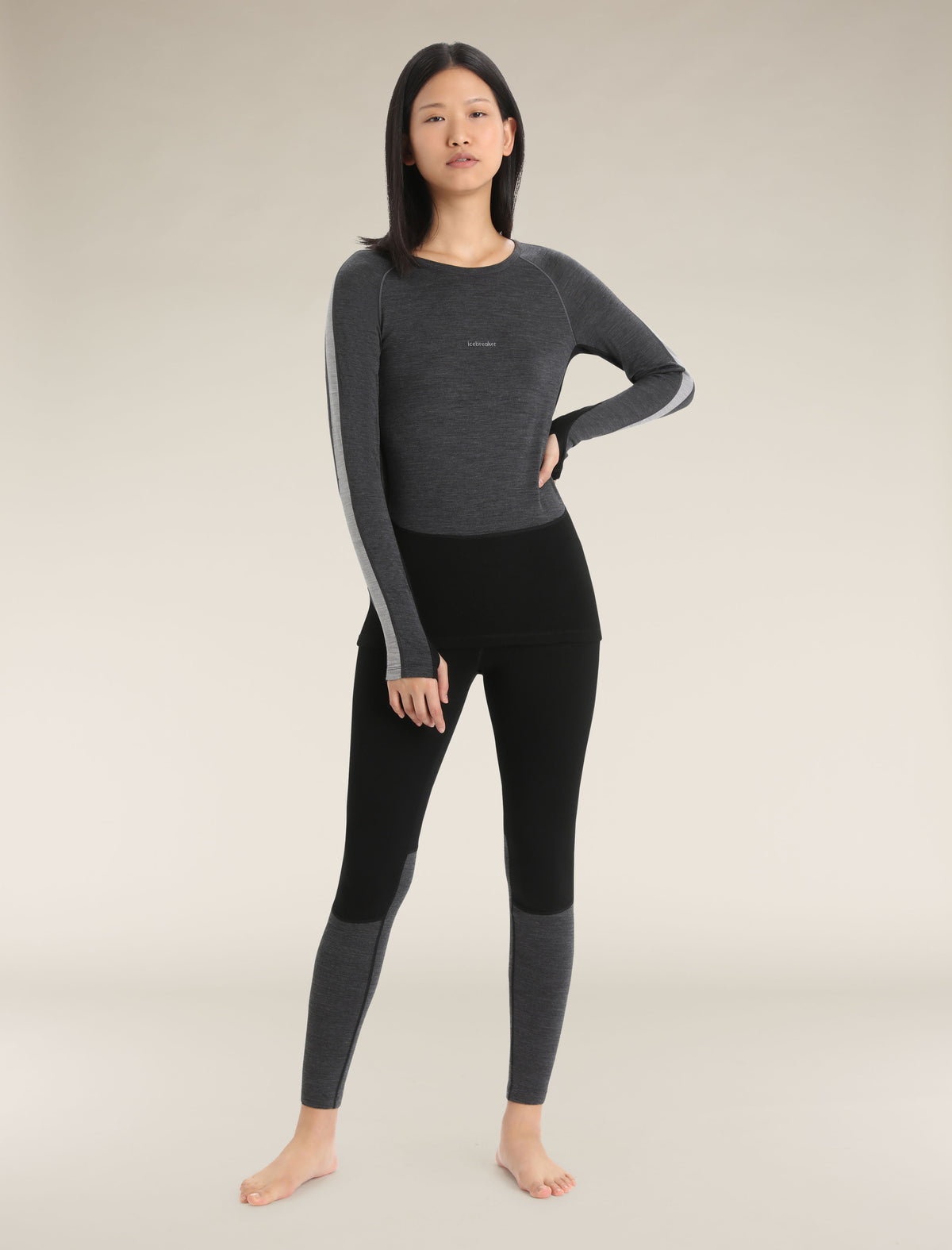 200 ZoneKnit™ Merino Langarmshirt Damen  - 3