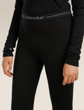 Women's 200 Thermal Leggings Black - 5