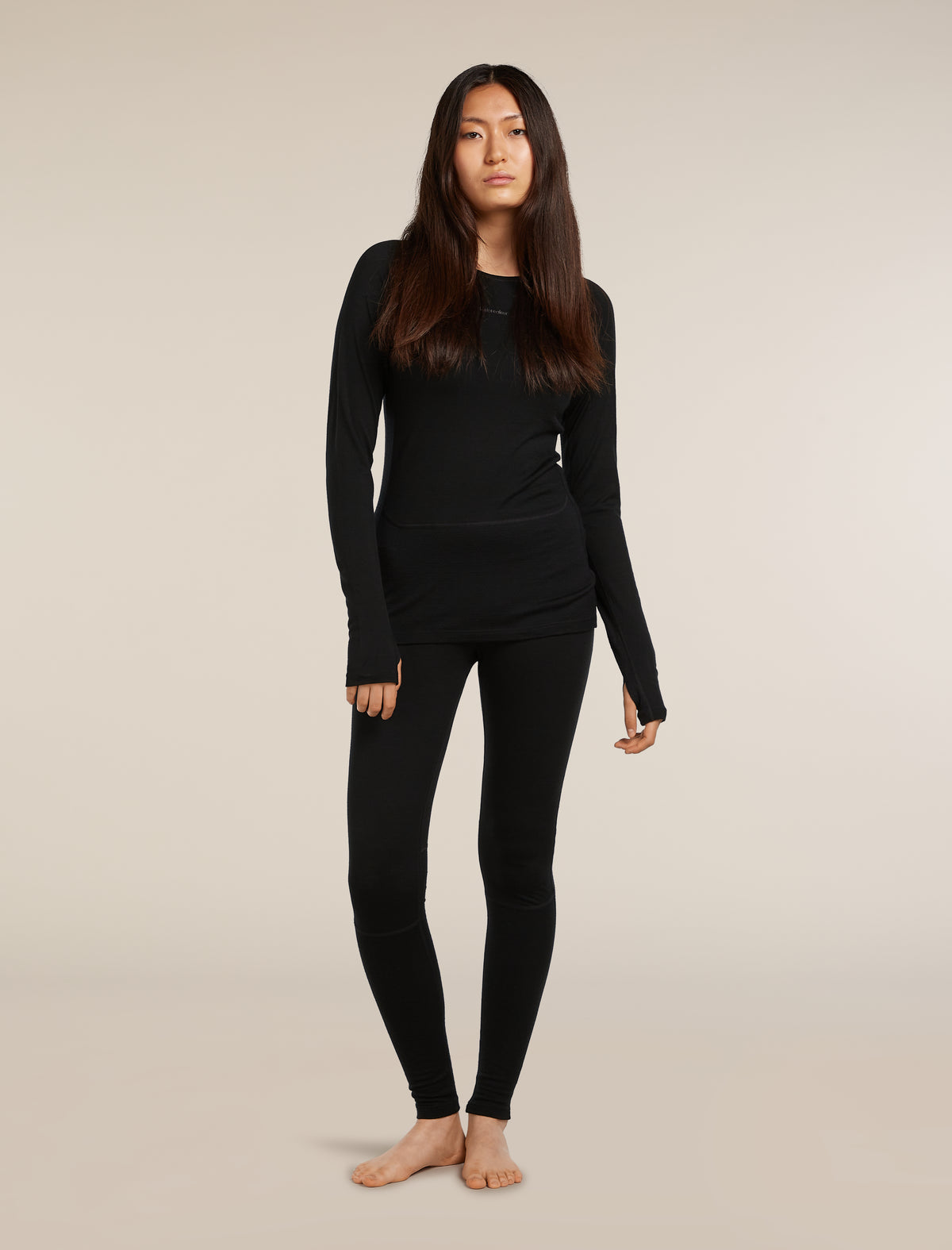 Women's 200 Thermal Leggings Black - 3