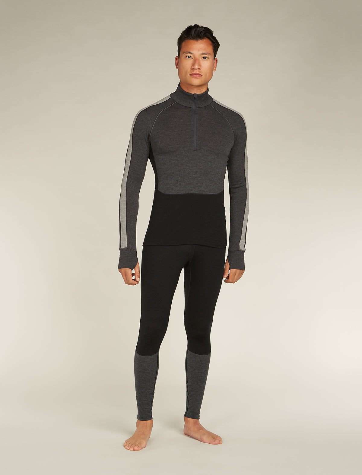 260 ZoneKnit™ Merino Half-Zip-Langarmshirt Herren  - 3