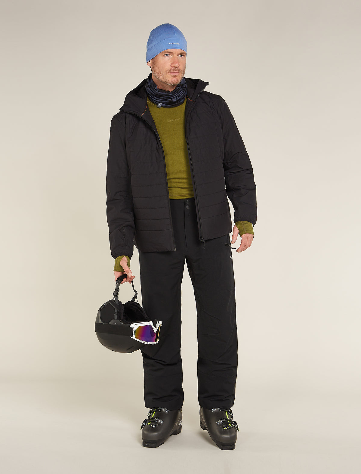 Haut col rond à manches longues 260 ZoneKnit™ en mérinos Men's  - 4