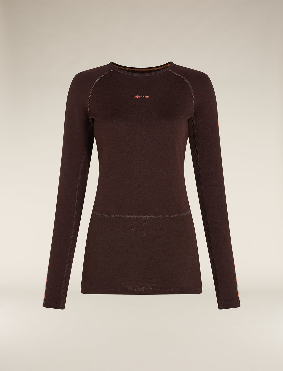 Women's 260 ZoneKnit™ Long Sleeve Crew Thermal Top Bittersweet/Cedar Wood - 8