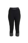 Women's Merino 260 ZoneKnit™ 3/4 Thermal Leggings Black/Jet Heather - 6