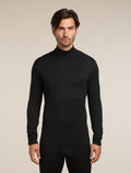 Men's 260 Tech Turtleneck Thermal Top Black - 1