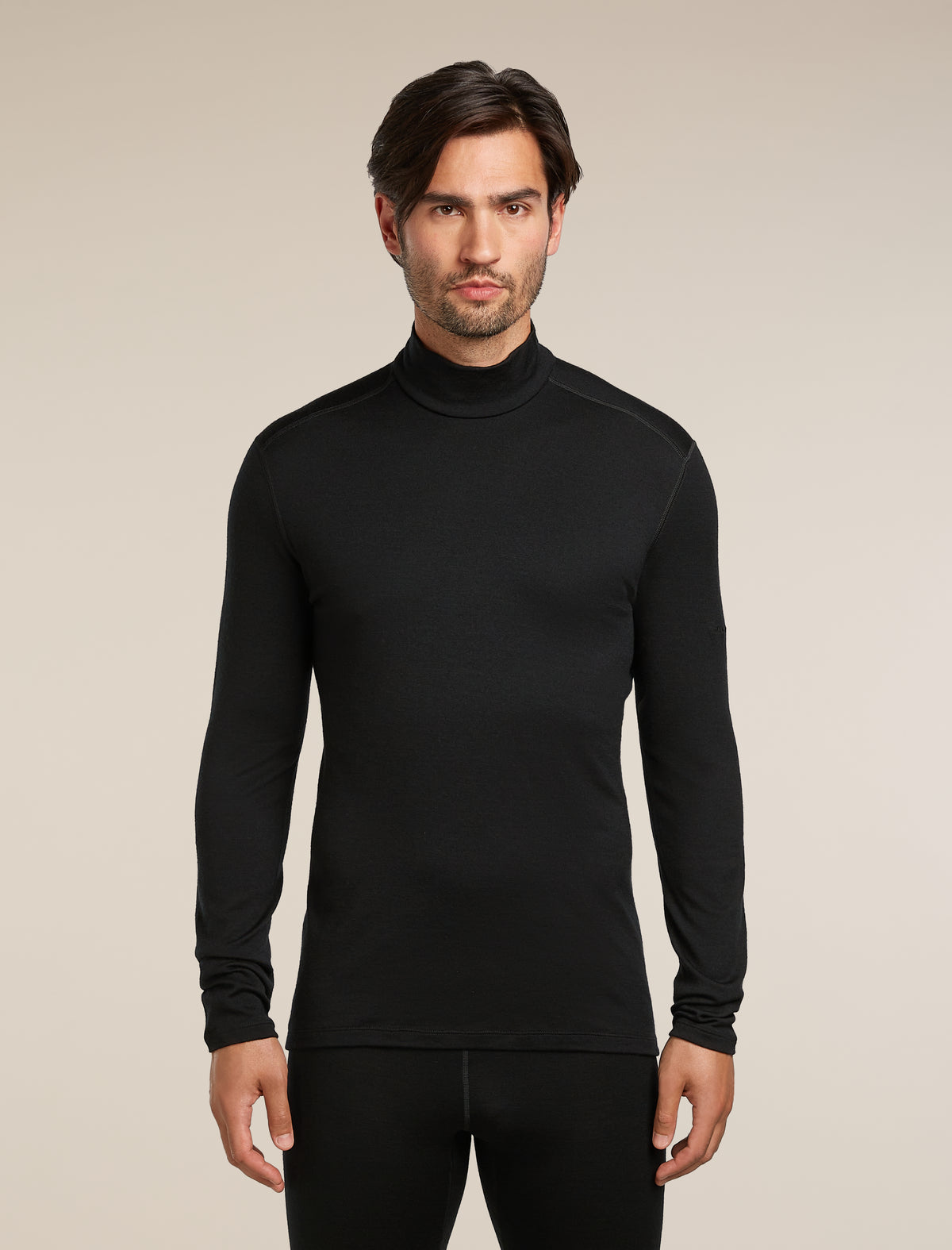 Men's 260 Tech Turtleneck Thermal Top Black - 1